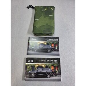2020 Jeep Cherokee Owners Manual Full Set With Case Oem FREE SHIPPING